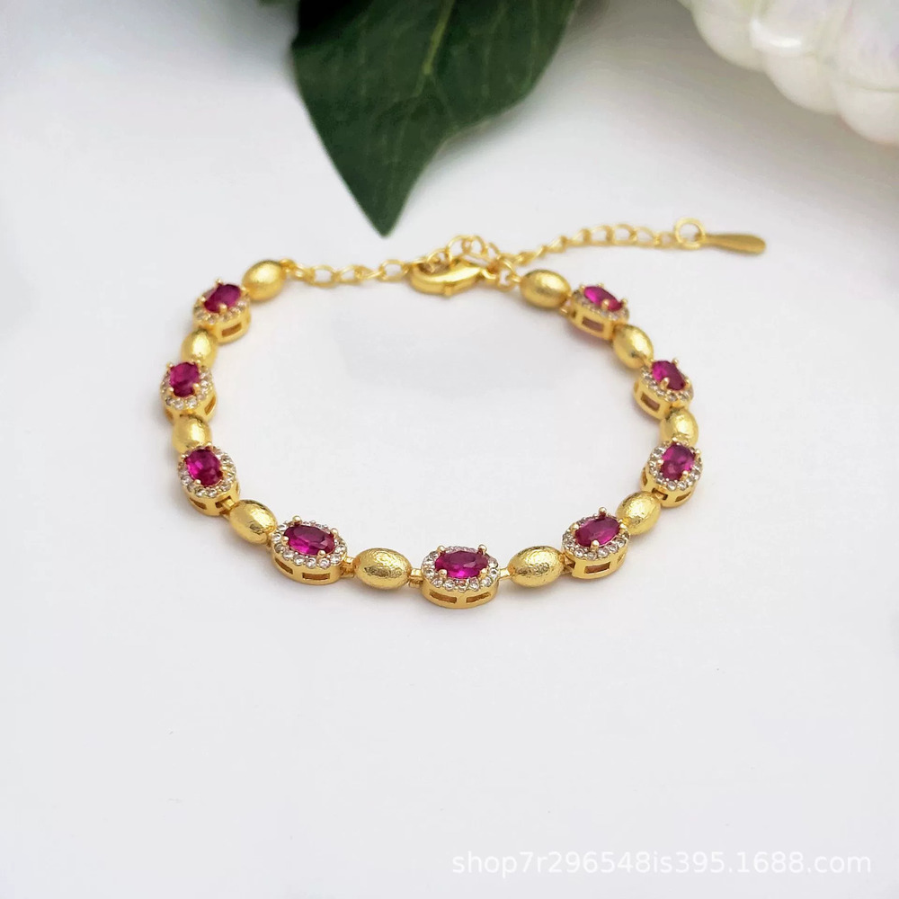 Tory Burch Vintage Full Diamond Stackable Bracelet